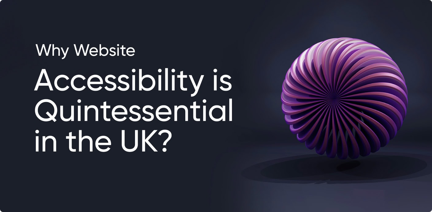 This representative image reflects on the website accessibility in the UK.