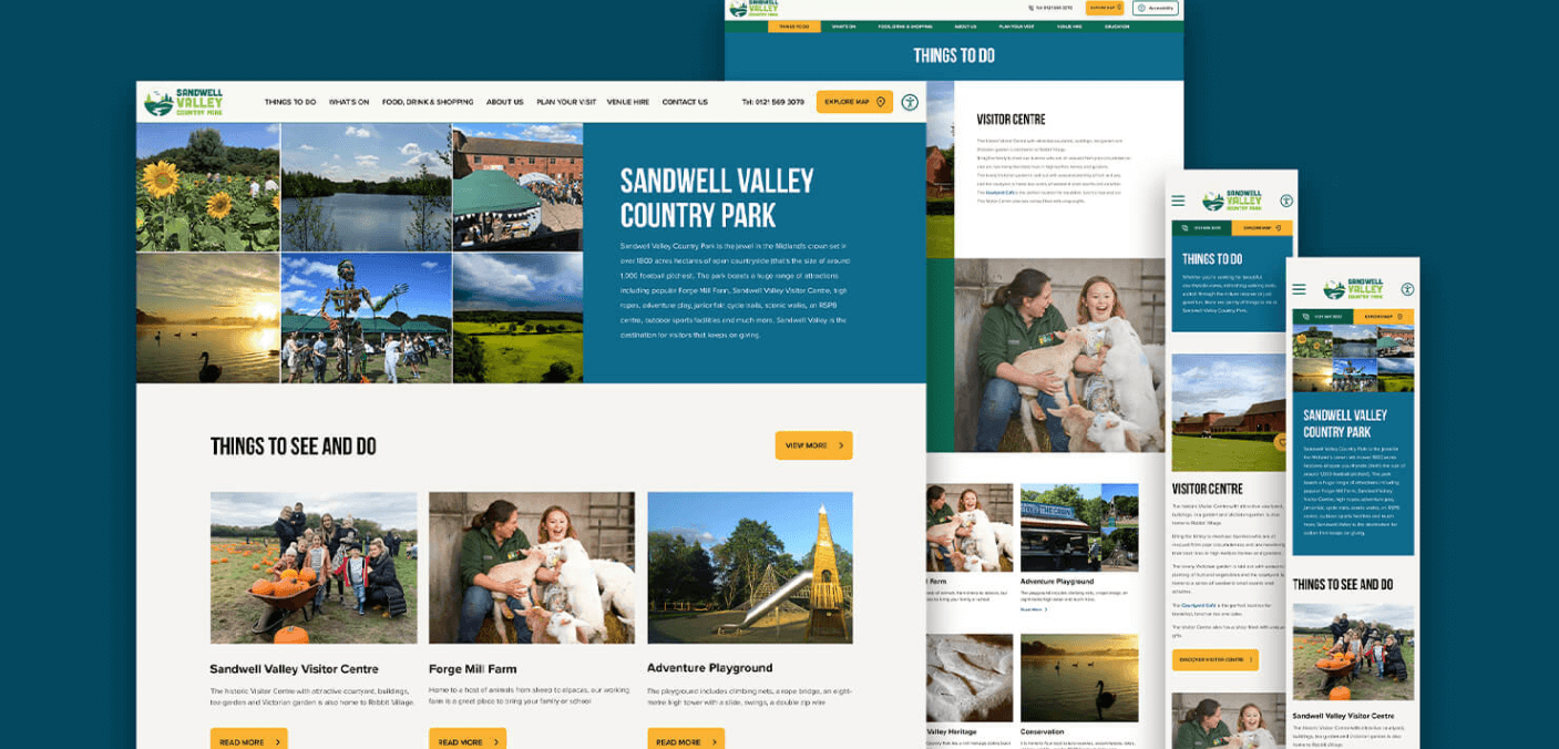 Sandwell valley site shots