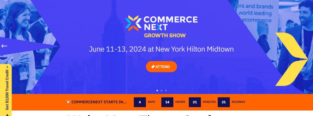 eCommerce events and expos: CommerceNext 2024