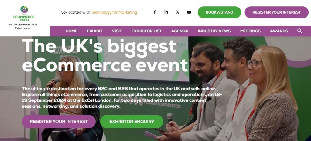 eCommerce events and expos: eCommerce Expo London