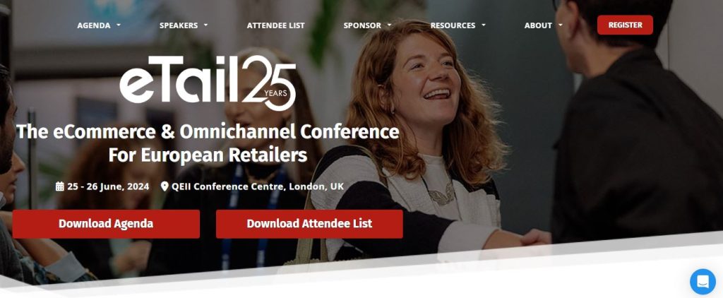 eCommerce events and expos: eTail London